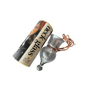 HOLMEGAARD 1970's NECK GLASS 500ml HAND BLOWN RED WINE DENMARK MCM VINTAGE W/BOX